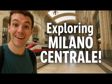 First Impressions of Milano Centrale | Italy’s Most Beautiful Train Station! 🚆🚝
