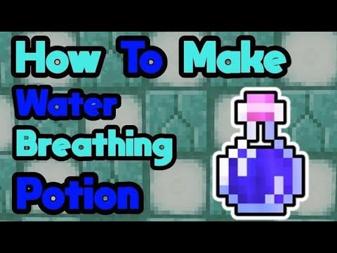 How to Make Potion Of Water Breathing in Minecraft