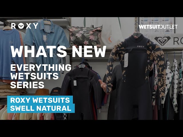 2025 Roxy Womens Swell Natural 5/4mm Chest Zip Wetsuit 26BW213510