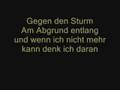 Tokio Hotel - Durch den Monsun lyrics 