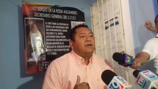 La lucha en el SITET es contra la Ilegalidad asegura el Lic.Sergio de la Rosa Secretario General y l