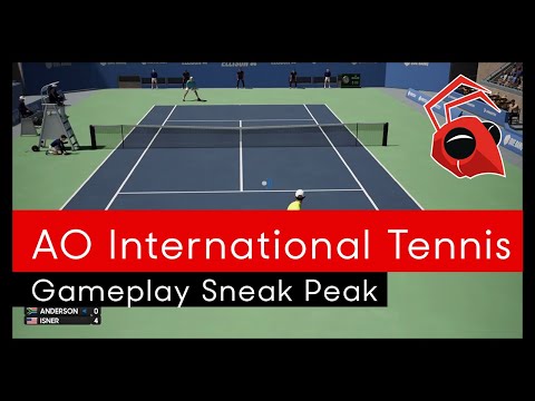 AO International Tennis: Gameplay sneak peak thumbnail