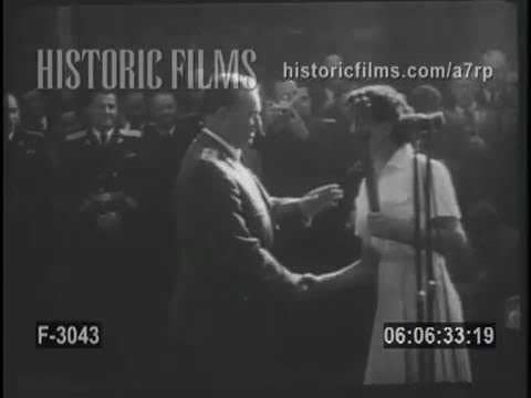 YUGOSLAVS CELEBRATE TITO'S 60TH BIRTHDAY -1952