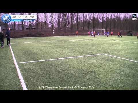 Lyngby 2003 U11 Champions League for kids Lyngby vs Farum 16 marts 2014