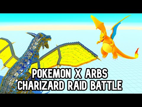 CHARIZARD RAID BATTLE FROM POKEMON IN ARBS - ANIMAL REVOLT BATTLE SIMULATOR