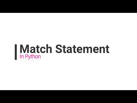 Match Case in Python | Control Statement | Core Python | Basics