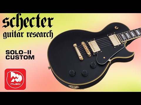 SCHECTER SOLO II CUSTOM новая электрогитара Les Paul от Шектер