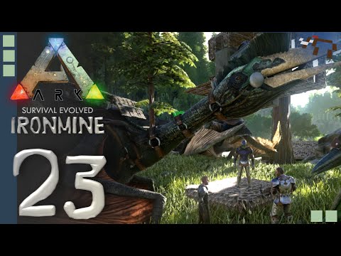 Chain Bolas and Noobs Taming Quetzes - ARK: Survival Evolved Let's Play - IronMine S2:E22