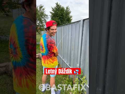 Letný dáždik ???? #BastaFix #Leto #Prazdniny #Dážď #Letny #dazdik #vtip