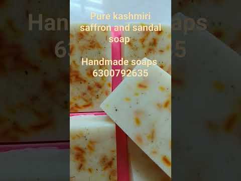 Organic herbal handmade bath soaps
