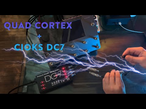 Powering Quad Cortex with a CIOKS DC7