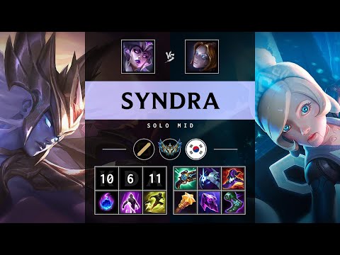 Syndra Mid vs Orianna - KR Challenger Patch 25.14