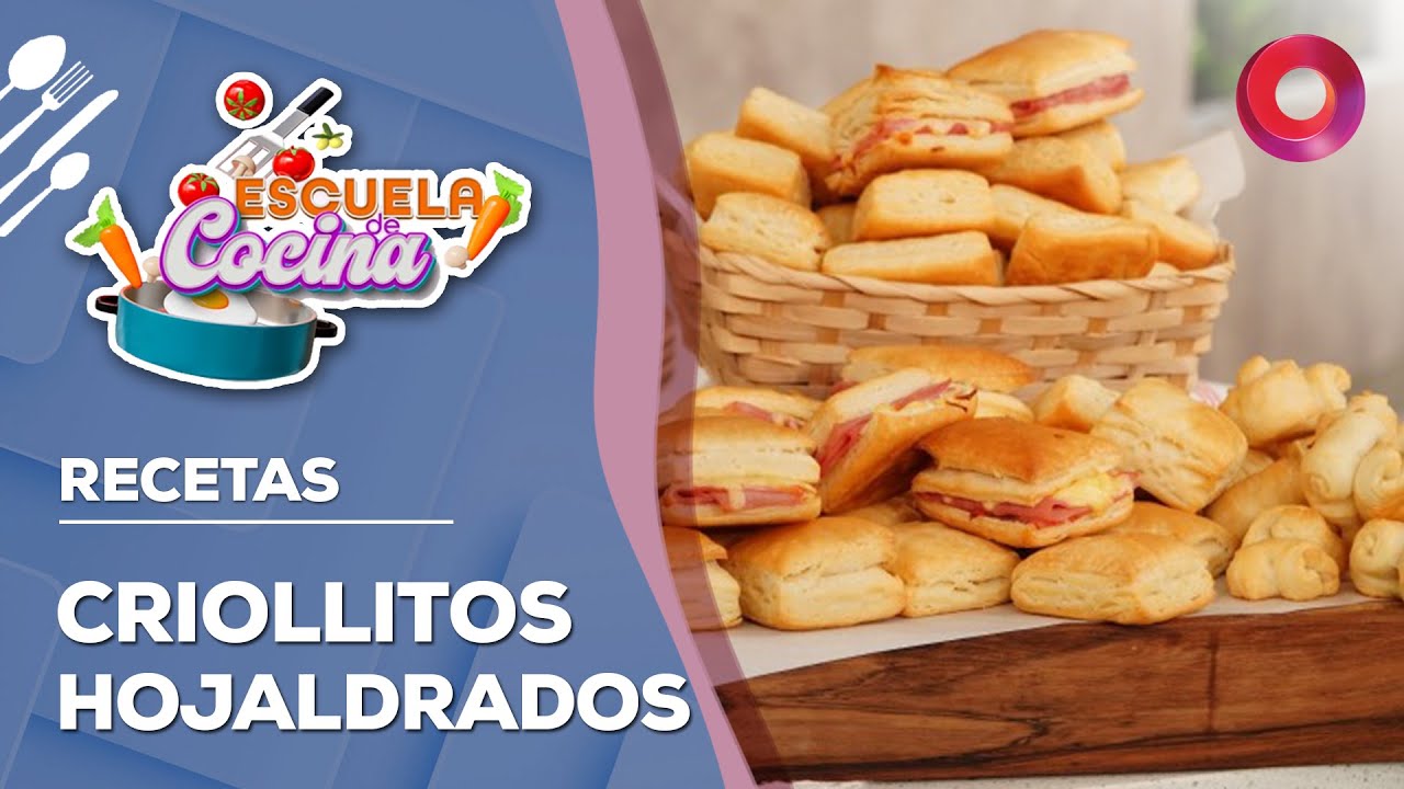 Criollitos hojaldrados | #EscuelaDeCocina - 08/01/2025 - El Nueve