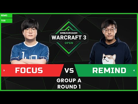 DreamHack Warcraft III Open 2021 Finals - [ORC] FoCuS vs. ReMinD [NE] - Group A