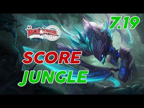 KT Rolster Score Kha'Zix Jungle Patch 7.19 Pro Replay
