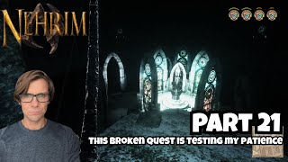 Nehrim: At Fate’s Edge. Full Playthrough. Part 21. Oblivion Total Conversion Mod. Laptop Gaming.