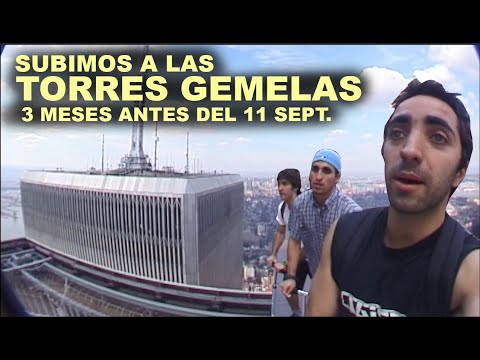 We WENT UP to the TWIN TOWERS 3 months before 11 sept