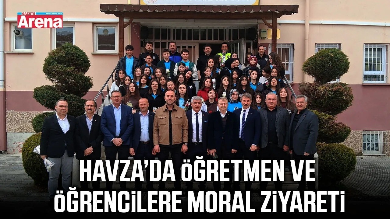 Samsun'da STK temsilcilerinden öğretmen ve öğrencilere ziyaret