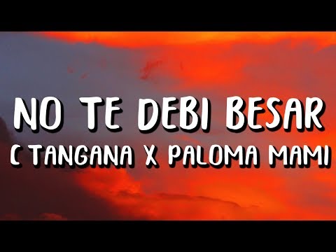 C. Tangana, Paloma Mami, Alizzz - No Te Debi Besar (Letra)