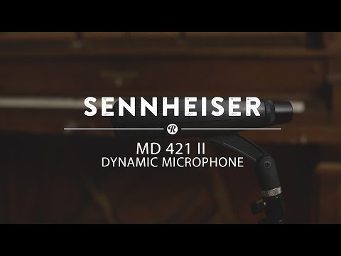 Sennheiser MD421 II Recording & Broadcast Cardioid Dynamic Microphone MD 421 image 2