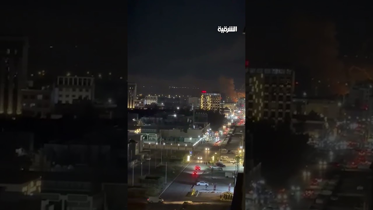 فيديو | مسيرات مفخخة تستهدف قاعدة إميركية في أربيل