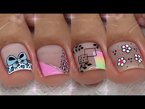 DISEÑOS DE UÑAS SÚPER FÁCILES |#4 MODELOS DE UÑAS SENCLLAS😍💅