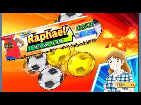 Captain Tsubasa Dream Team! Raphael Paid only Step-Up Transfer
