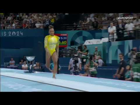 Rebeca Andrade Vault All Around 2024 Olympics