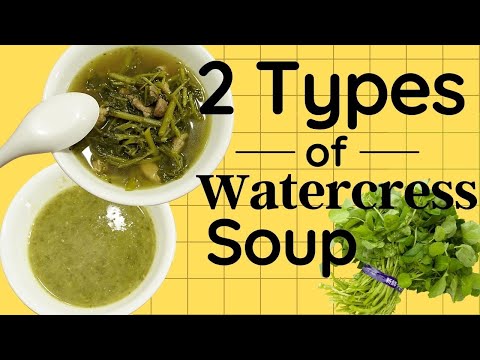 Grandma RECOMMENDS this soup | HEALTHY and TASTY | Watercress Soup