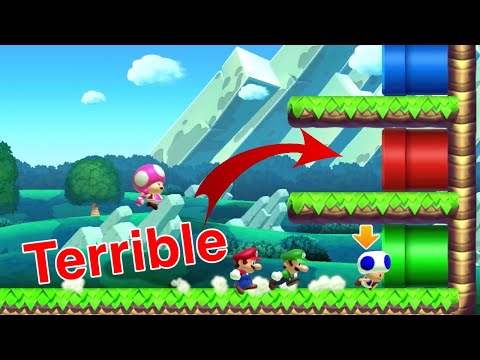 A terrible Multiplayer level helped me win in Super Mario Maker 2