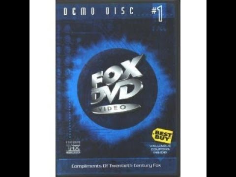FOX Demo Disc #1 2001 DVD Menu Walkthrough