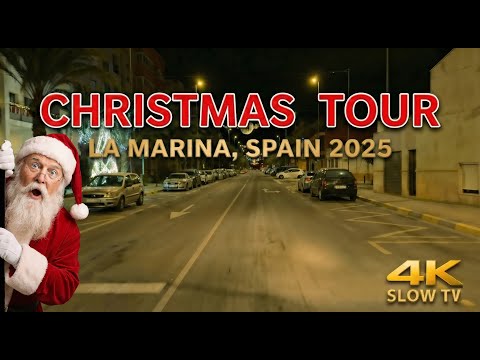La Marina Christmas Evening Walk & Drive 2025 – Zero Tourists, Pure Magic!