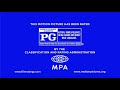 Rated PG MPAA Screen