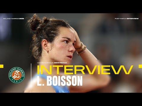 Boisson Semi-final post-match interview | Roland-Garros 2025
