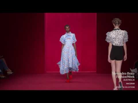 MACGRAW COLLECTION MERCEDES-BENZ FASHION WEEK AUSTRALIA RESORT 18 COLLECTIONS