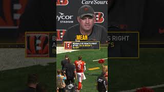 Zac Taylor on Joe Burrow&#39;s uncertainty #NFL #Bengals #JoeBurrow