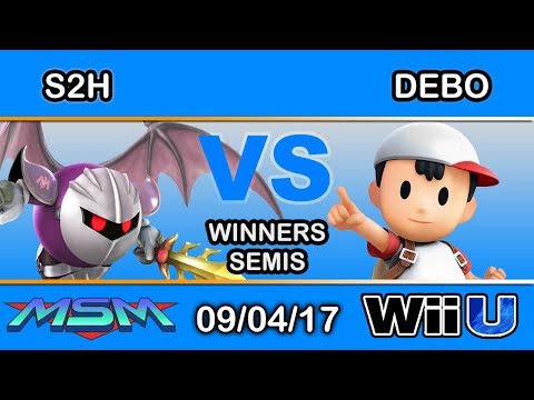 MSM 112 - :v~| Debo (Ness) Vs. S2H (Meta Knight) Winners Semis