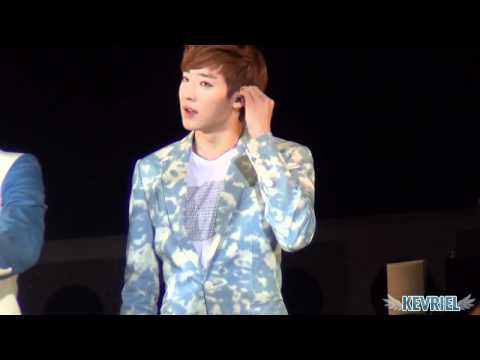 [FANCAM] 120628 여수엑스포 축하무대_멘트(1) (유키스 케빈/UKISS KEVIN)