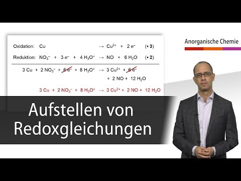 Aufstellen von Redoxgleichungen - Anorganische Chemie