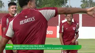 Diante do Avaí, CRB fará primeiro jogo em casa na Série B - 31/3/26