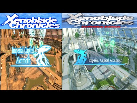 Xenoblade Chronicles: Original vs. Definitive Edition Comparison - Alcamoth