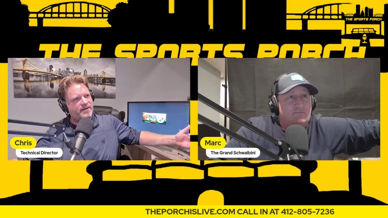 The Porch Is Live in Pittsburgh - Are you ready for some football?