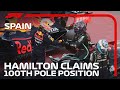 Lewis Hamilton Clinches 100th Pole Position | 2021 Spanish Grand Prix