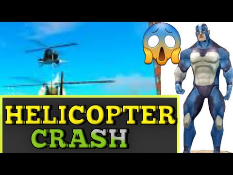 Helicopter crash🚁||Rope Hiro Vice Town||#Hardeep Rana Gaming#||