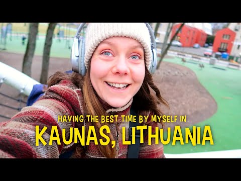Having the best time by myself in Kaunas, Lithuania (solo travelling Europe in my 30s)
