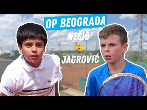 Marko Nešić - Ognjen Jagrović, finale OP Beograda U12 TK Agrimes, 21.5.2019.