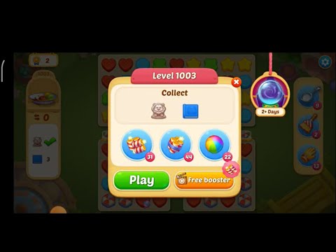 Matchington Mansion Level 1003 - My No Booster Level -  iOS/ Android