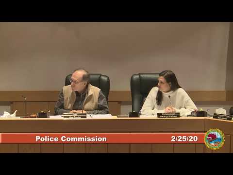 Police Commission 2.25.2020