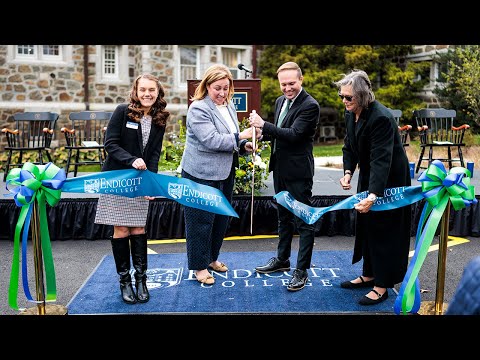 Celebrating Endicott's New Welcome Center