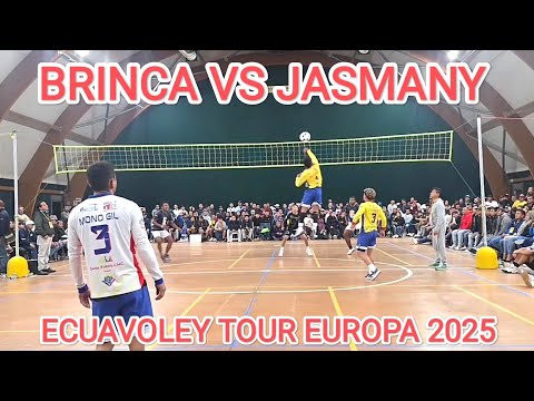 LA PEGADA DE JASMANY VS EL COLOQUE DE BRINCA BRINCA PARTIDAZO CRÉDITOS ECUAVOLEY PLUS FINAL EPICO